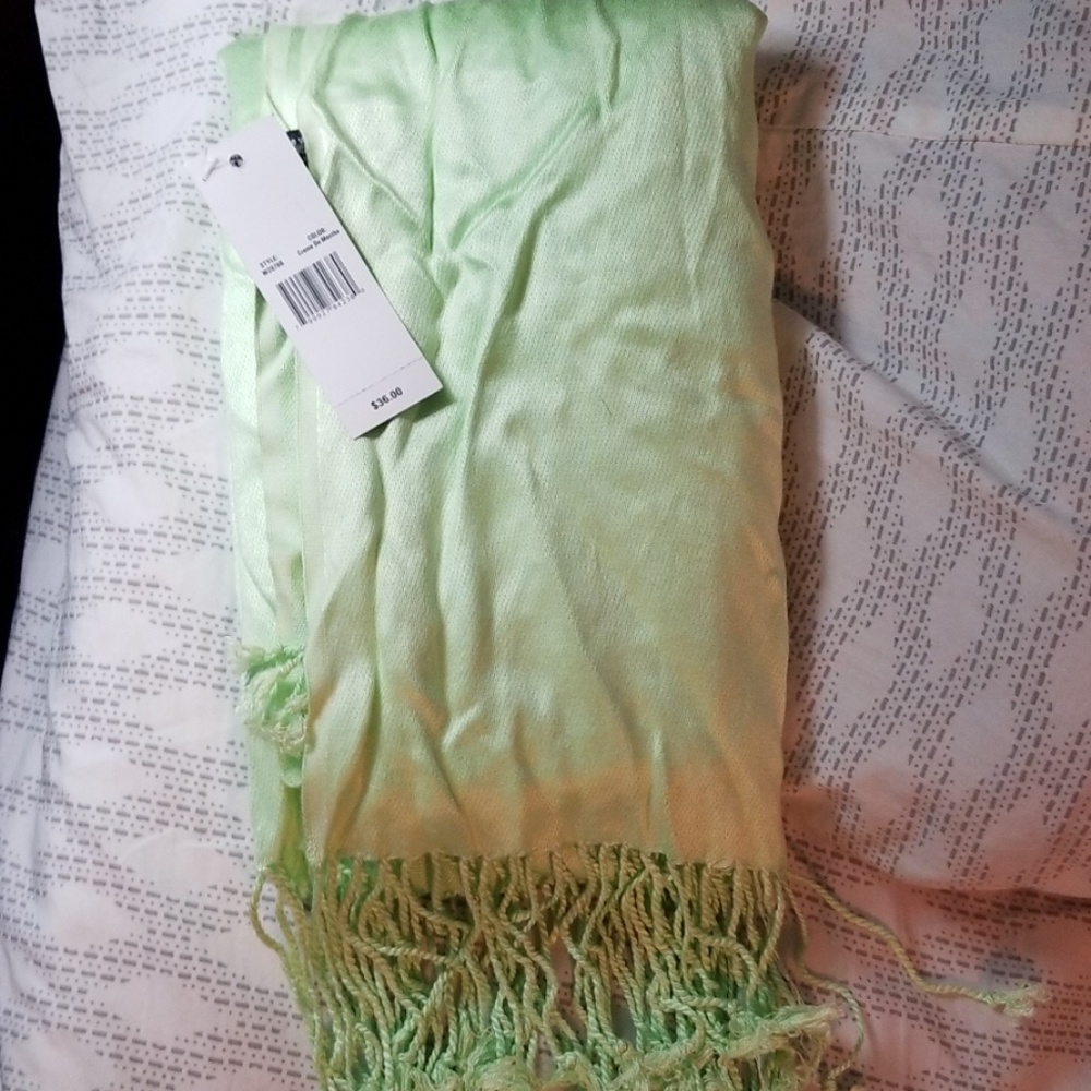 Jones New York satin pashmina scarf